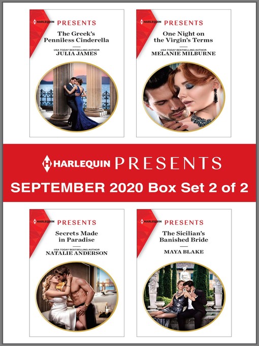 Title details for Harlequin Presents--September 2020--Box Set 2 of 2 by Julia James - Available